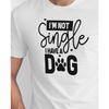 Seek Buy Love Taken By My Dog Tee (White) Pet Parent-Clothing & Accessories Seek Buy Love Dropship