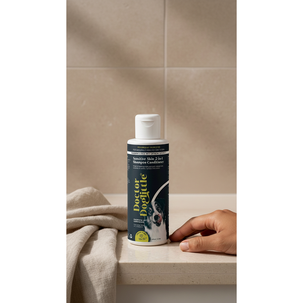 Doctor Doglittle Probiotic Sensitive Skin 2 in 1 Shampoo Conditioner for Dogs
