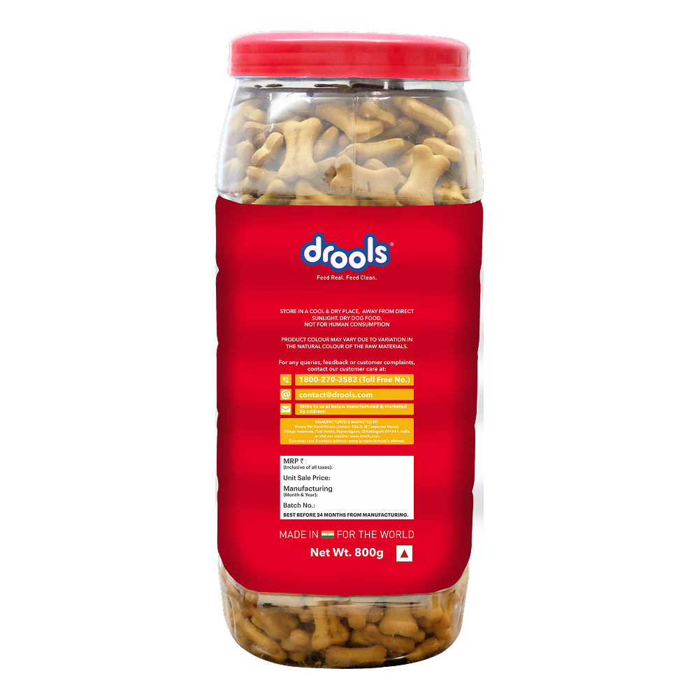 Drools Chicken and Egg Biscuit Dog Treats Dog Treats + Others Drools