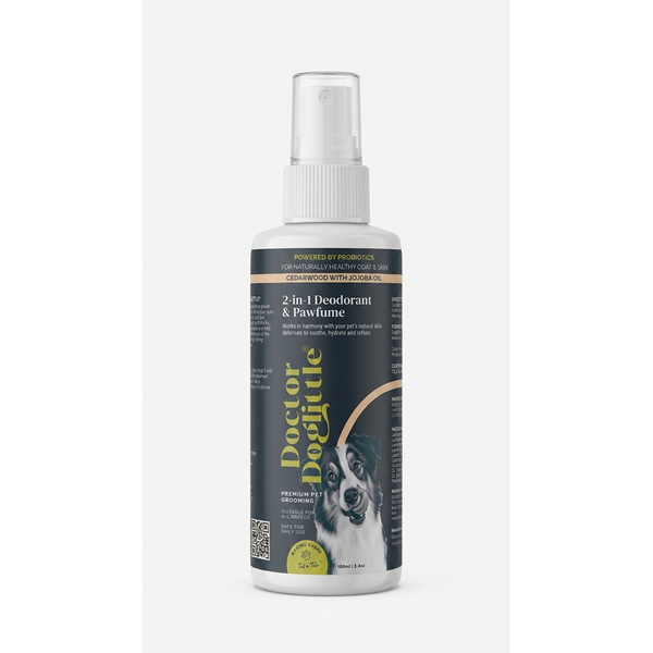 Doctor Doglittle Probiotic 2 in 1 Deodorant & Pawfume for Dogs