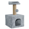 Furrlovers Soft Fur Condo Cat Tree with Sisal/Jute Scratching Post & Hanging Ball Cats-Toys Furrlovers Dropship