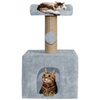 Furrlovers Soft Fur Condo Cat Tree with Sisal/Jute Scratching Post & Hanging Ball Cats-Toys Furrlovers Dropship S