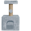 Furrlovers Soft Fur Condo Cat Tree with Sisal/Jute Scratching Post & Hanging Ball Cats-Toys Furrlovers Dropship