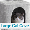 Furrlovers Multi Level Plush Cat Tree with Jute Scratching Posts & 2 Condos (Grey) Cats-Toys Furrlovers Dropship
