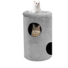Furrlovers House with Plush Cushion for Cats (Grey) Cats-Toys Furrlovers Dropship
