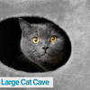 Furrlovers House with Plush Cushion for Cats (Grey) Cats-Toys Furrlovers Dropship
