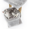Furrlovers Plush Cat Tree with Scratching Post, Bed & Toy (Grey) Cats-Toys Furrlovers Dropship
