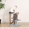 Furrlovers Multiple Level Activity Tower with Scratching Posts for Cats (Grey) Cats-Toys Furrlovers Dropship