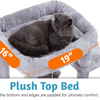 Furrlovers Multilevel Cat Climbing Tower with Top Bed and Multiple Seats (Grey) Cats-Toys Furrlovers Dropship
