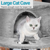 Furrlovers Multi Level Cat Tree with Plush Condo & Jute Scratching Posts (Grey) Cats-Toys Furrlovers Dropship