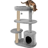 Furrlovers Multi Level Plush Cat Tree with Condo & Sisal Scratching Posts