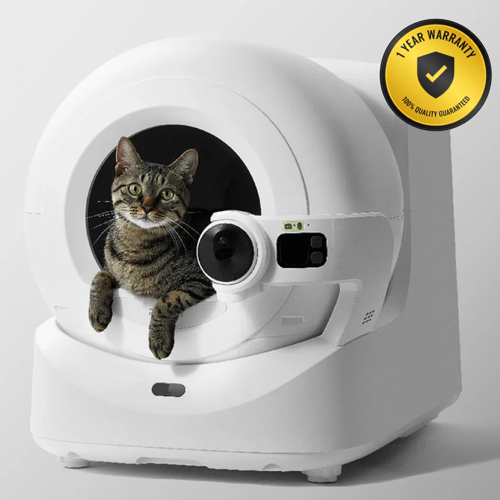 Petkit Purobot Ultra Automatic Self Cleaning Litter Box for Cats (White) Litter Supplies Petkit Dropship 76L