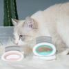 M Pets Mini Comb for Dogs and Cats (White/Light Blue)