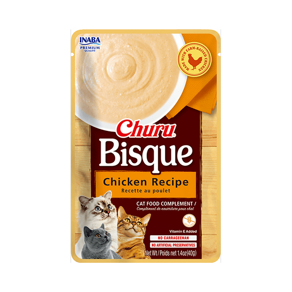 INABA Churu Bisque Chicken Recipe Cat Wet Food