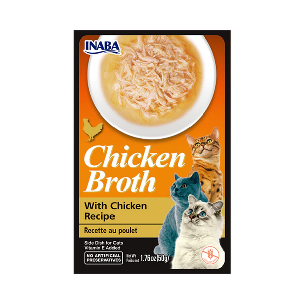 INABA Churu Chicken Broth with Chicken Recipe Cat Wet Food