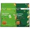 Bark Out Loud Naked Oats & Veggies Adult Dog Dry Food Combo for Mini, Small & All Breeds Dogs- Dry Food Bark Out Loud 1kg+1.8kg