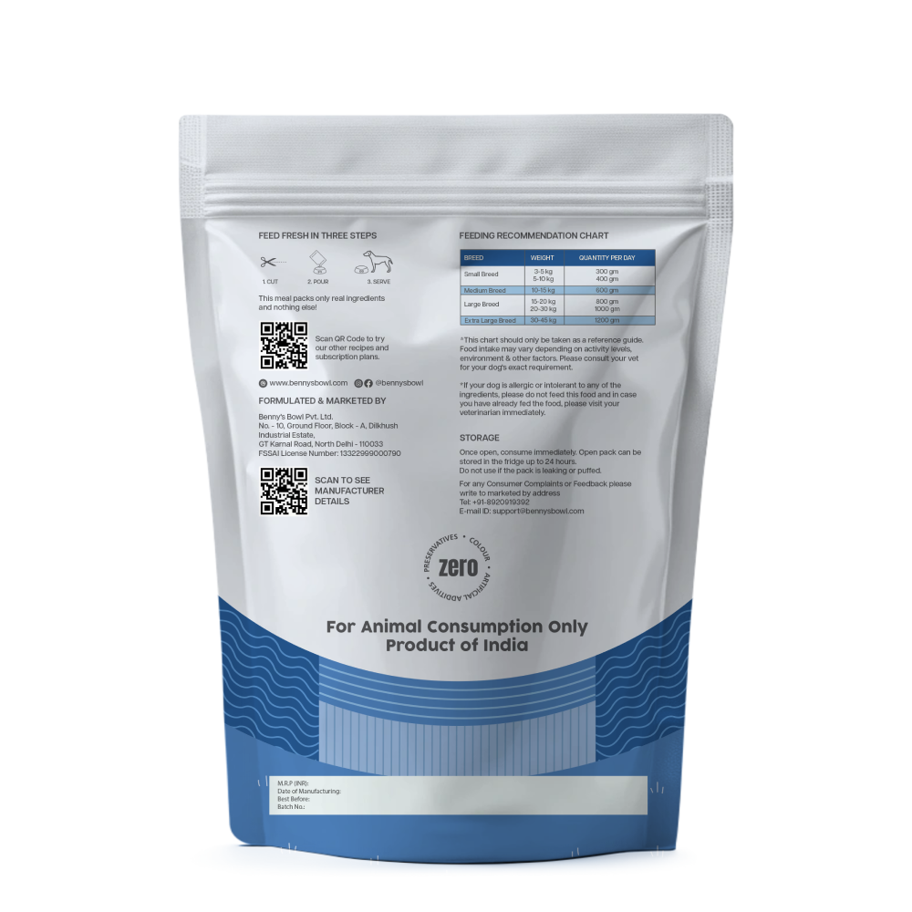 Benny's Bowl Clinical Nutrition for Gastrointestinal Issues Dog Wet Food Dogs-Fresh Food Bennys Bowl