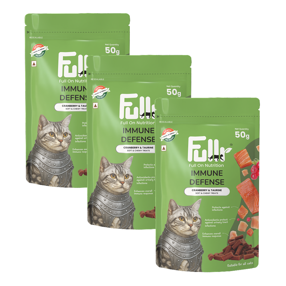 Fullr Immune Defense Soft & Chewy Cat Treats Cats-Treats & Others Fullr