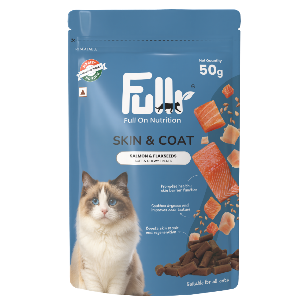 Fullr Skin & Coat Soft & Chewy Stick Cat Treats Cats-Treats & Others Fullr 70g