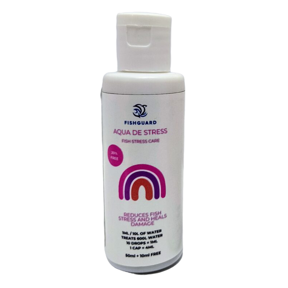 Splashy Fin FishGuard Aqua De Care Stress for Fish Fish Splashy Fin 50mL+10mL