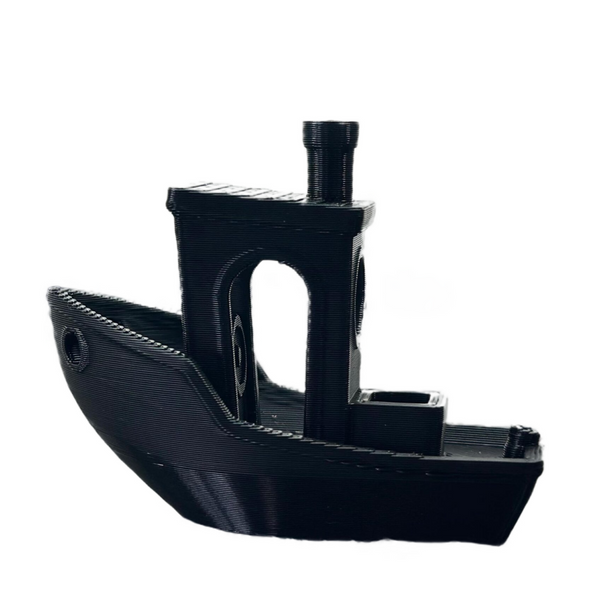Splashy Fin Boat Miniature for Aquarium(Black)