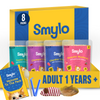 Smylo Adult Trial Box, Tuna, Chicken & Mackerel, Fresh & No-Preservative Wet Cat Food Cats-Wet Food Smylo 8x70g