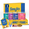 Smylo Adult Trial Box, Tuna, Chicken & Mackerel, Fresh & No-Preservative Wet Cat Food Cats-Wet Food Smylo 8x70g