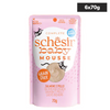 Schesir Baby Salmon and Chicken Mousse Kitten Cat Wet Food Cats-Wet Food Schesir 6x70g