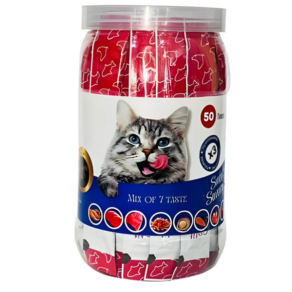 Catit Smooth and Savoury 7 Flavour Mix Creamy Cat Treats
