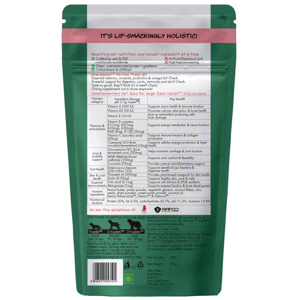 Hope All in One Vegan Vitamins & Joint Support Supplement for Dogs