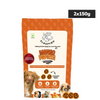 Floofyou Mango Papaya Vegan Oven Baked Cookie Dog Treats Dog Treats + Others FloofYou 2x150g