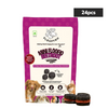 Floofyou Mini Floofio Beetroot Vegan Oven Baked Cookie Dog Treats Dog Treats + Others FloofYou 24pcs