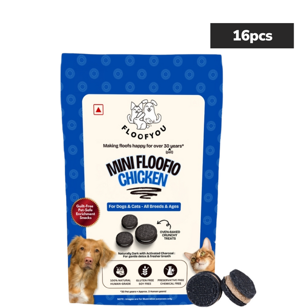 Floofyou Mini Floofio Chicken Oven Baked Cookie Dog Treats