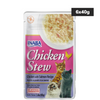 INABA Chicken Stew Chicken with Salmon Flavour Cat Wet Food Cats-Wet Food INABA 6x40g