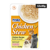 INABA Chicken Stew Chicken Flavour Cat Wet Food Cats-Wet Food INABA 12x40g