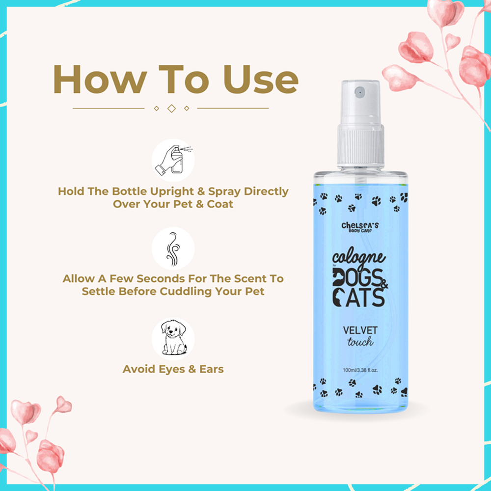 Dr. Chelsea's Velvet Touch Cologne for Dogs and Cats Both-Grooming Supplies Dr. Chelsea's Dropship