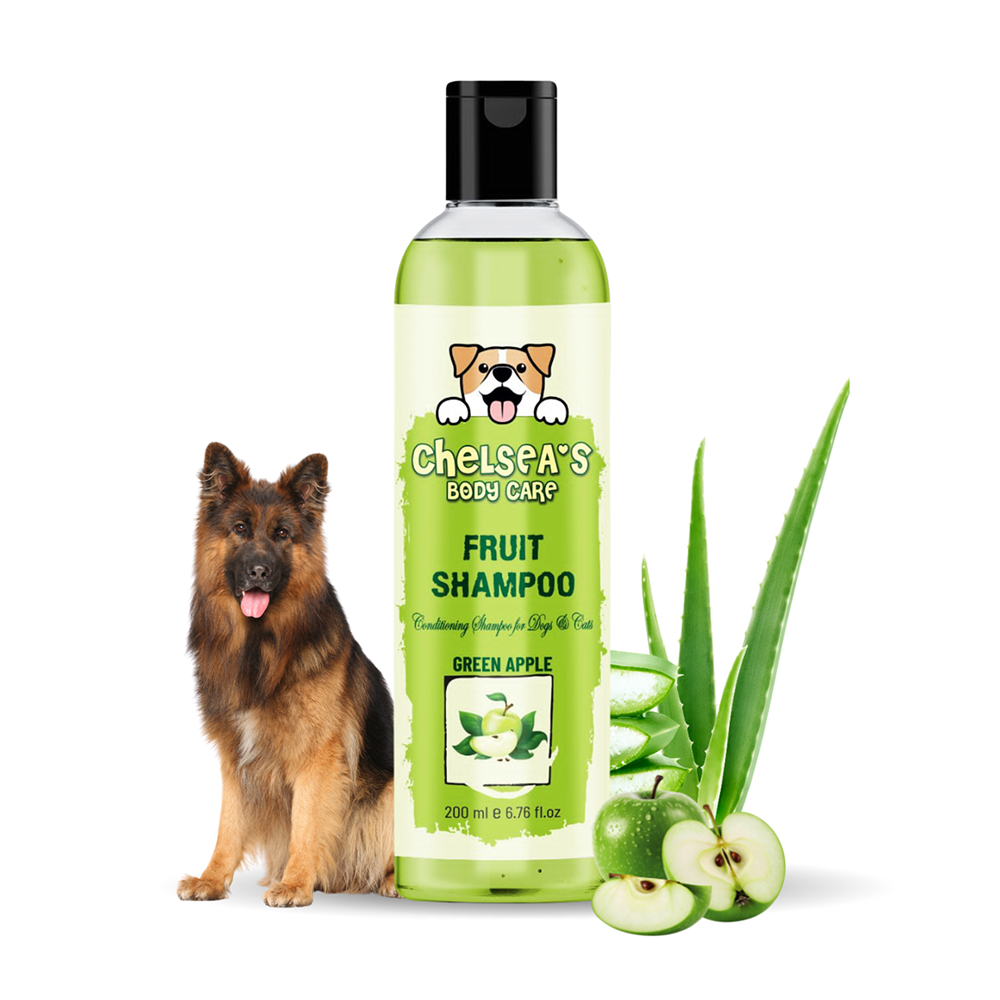 Dr. Chelsea's Green Apple Fruit Conditing Shampoo for Cats & Dogs Both-Grooming Supplies Dr. Chelsea's Dropship