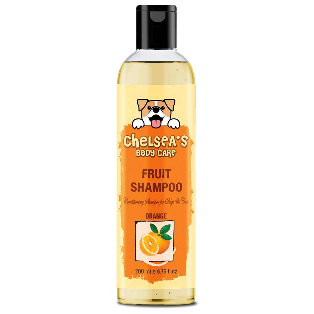 Dr. Chelsea's Orange Fruit Conditing Shampoo for Cats & Dogs Both-Grooming Supplies Dr. Chelsea's Dropship 200mL