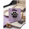 Furry Tales Artisan Handcrafted Black Pawgic Pet Theme Decorative Brooch (Black and White Pet Parent-Gifting & Merch Furry Tales Dropship 2x2in