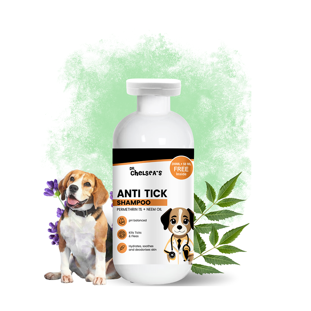 Dr. Chelsea's Neem Oil Anti Tick Shampoo for Cats & Dogs Both-Grooming Supplies Dr. Chelsea's Dropship