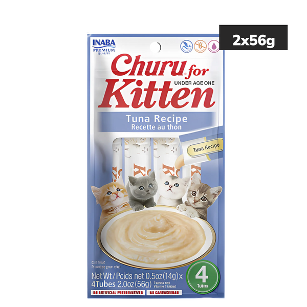 INABA Churu Tuna Recipe Kitten Cat Treats