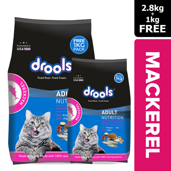 Drools Mackerel Adult Cat Dry Food