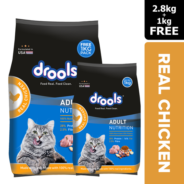 Drools Real Chicken Adult Cat Dry Food