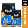 Drools Real Chicken Adult Cat Dry Food Cats- Dry food Drools 2.8+1kg