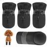 KUTKUT Boots for Dogs (Black) Dogs-Clothing & Accessories KUTKUT Dropship