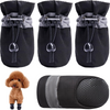 KUTKUT Boots for Dogs (Black) Dogs-Clothing & Accessories KUTKUT Dropship 4cm x 3cm