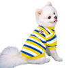 KUTKUT Cute Stripe Pattern Stretchable Shirt for Small Dogs & Cats Both-Clothing & Accessories KUTKUT Dropship S