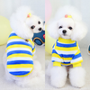 KUTKUT Cute Stripe Pattern Stretchable Shirt for Small Dogs & Cats Both-Clothing & Accessories KUTKUT Dropship