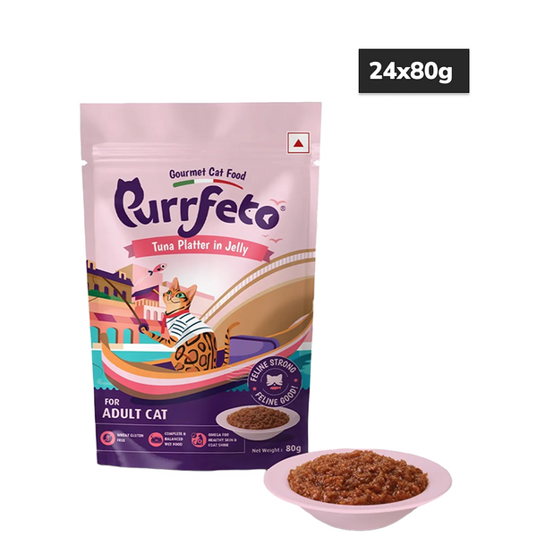Purrfeto Tuna Recipe in Jelly Adult Cat Wet Food
