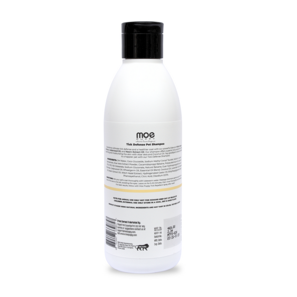 Moe Puppy Tick Defense Shampoo for Dogs & Cats